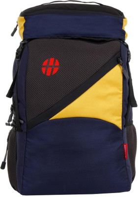 

Harissons Canon 25 L Backpack(Yellow), Navy blue;yellow