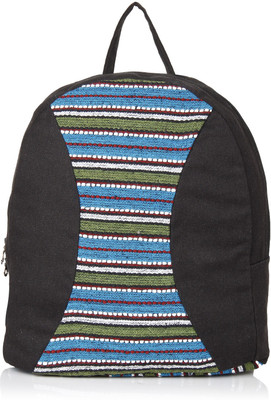 

Anekaant Whimsical 11 L Backpack(Multicolor), Black;blue