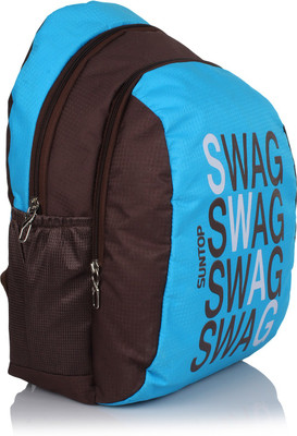 

Suntop Buzz 25 L Free Size Backpack(Blue, Brown), T.blue & chocolate brown