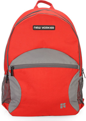 

new yorker urban bts e 02 red 22 L Backpack(Multicolor), Gray and red