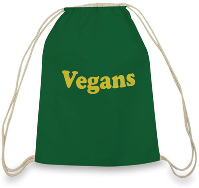

ColorPlus Vegans Drawsting Bag003 3 L Regular Backpack(Green, Yellow)