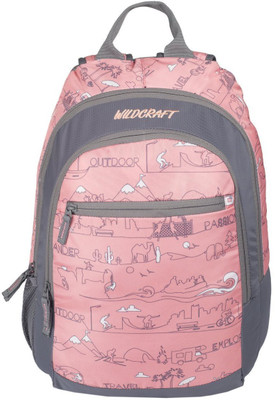 

Wildcraft 8903338051664 25 L Backpack(Grey), Peach