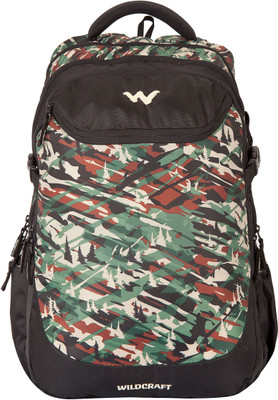

Wildcraft Camo 5 35 L Backpack(Multicolor), Green
