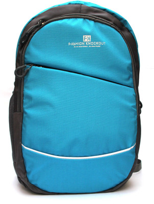 

Fashion Knockout Backpack 20 L Laptop Backpack(Blue), Blue;grey