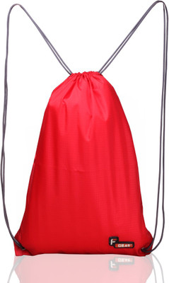 F Gear String Gym Bag 11.5 L Small Backpack(Red) available at flipkart for Rs.249