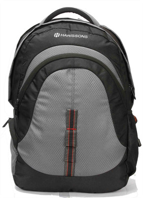 

Harissons Parade 34 L Free Size Backpack(Black, Grey)