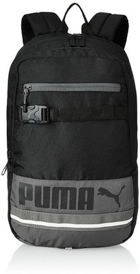 

Puma Deck 10 L Medium Backpack(Black, Grey)