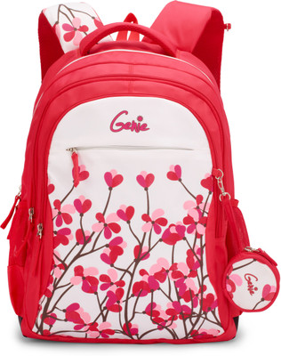 

Genie Cherry Blossom 32 L Backpack(Multicolor), Pink