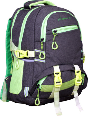 

Attache Dashing School Bag (Green ) 30 L Backpack(Multicolor)