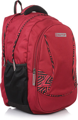 

Suntop Bolt 35 L Laptop Backpack(Red), Crimson red