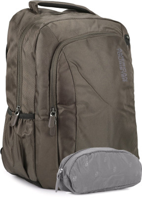 

American Tourister CitiPro 02 23.1 L Medium Laptop Backpack(Brown), Tobacco