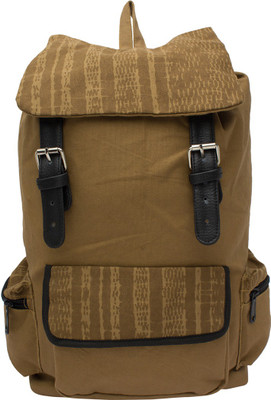 

Kanvas Katha Fritzi Fashion Oversized 20 L Backpack(Brown), Earthy brown