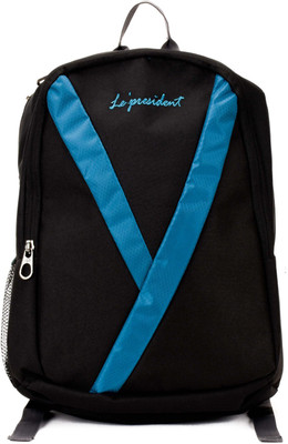 

President Y 24 L Laptop Backpack(Blue, Black), Black;blue