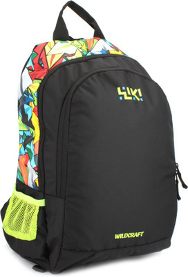 

Wildcraft Crew 2 30 L Trolley Backpack(Multicolor), Black