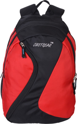 

JustGear JG_710_Black_Red 25 L Backpack(Black, Red), Black and red
