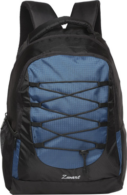 

Zwart 214101 25 L Free Size Laptop Backpack(Black, Blue)