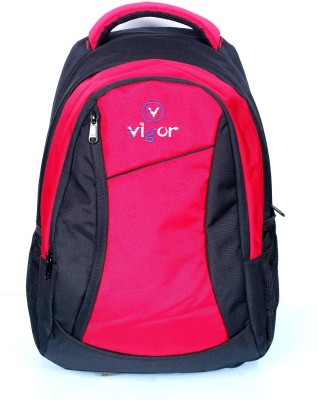 

Vigor M-12 Black & Red 25 L Backpack(Black)