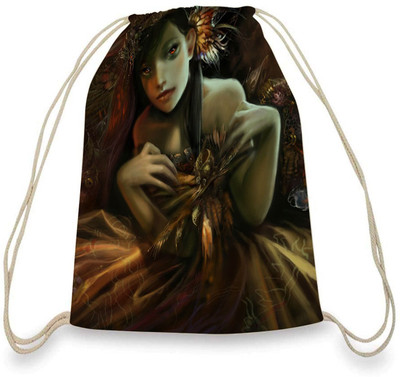 

ColorPlus Fashion Lady Drawsting Bag001 3 L Regular Backpack(Multicolor)