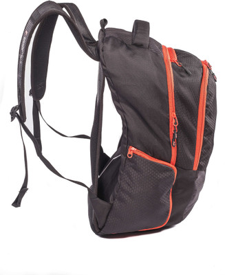 

Adventure Worx Caper 20 L Laptop Backpack(Grey), Black;red