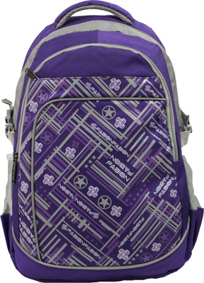 

Fabion Purple N Grey 30 L Large Backpack(Purple)