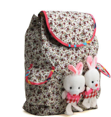 

Pochette Multicolor Women & Girl 10 L Backpack(Multicolor)