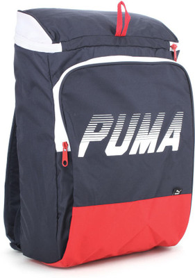 

Puma Backpack(Blue, Red), Peacoat-barbados cherry