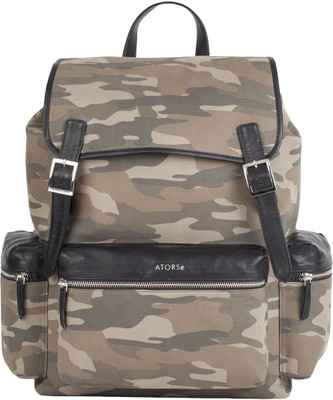 

Atorse Nordic Arms Bagpack 40 L Laptop Backpack(Green), Olive