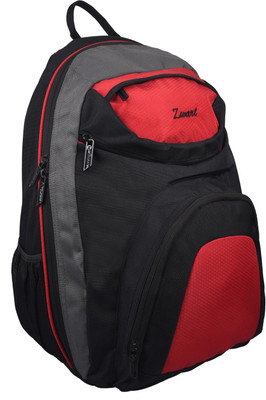 

Zwart 214111 25 L Free Size Laptop Backpack(Black, Red)