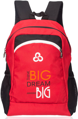 

Cosmus 15.6 inch Laptop Backpack(Red), Red & black