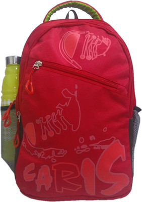 

Caris CRBPLC001 5 L Laptop Backpack(Red, Brown), Brown;red