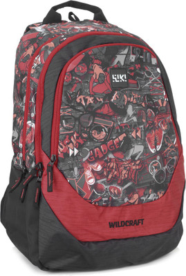 

Wildcraft Wiki 4 Punk 2 30 L Backpack(Multicolor), Red