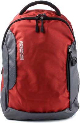 

American Tourister Buzz Backpack(Grey, Red), Rst