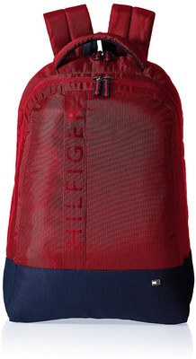 

Tommy Hilfiger BASIL 21.6 L Backpack(Blue, Maroon), Red