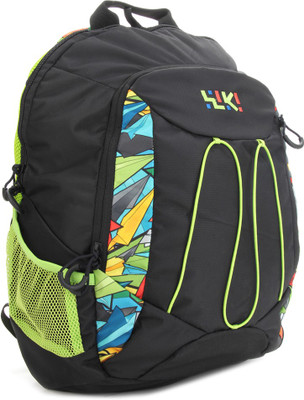 

Wildcraft Glider Backpack(Black, Green)