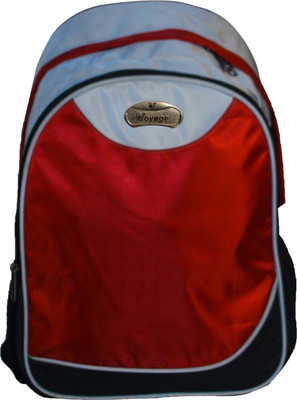 

VOYAGE Large Backpack(Multicolor), Red;grey and black