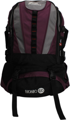 

Camel Mountain 610 60 L Backpack(Purple)