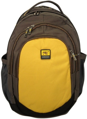 

FB Fashion Sb740fb 28 L Backpack(Yellow, Brown), Brown;yellow