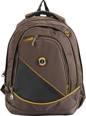 

i-Bag 1238 Backpack(Black, Brown)