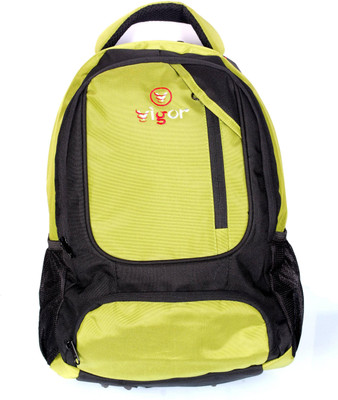 

Vigor M-13 Black & Parrot Green 25 L Backpack(Black)