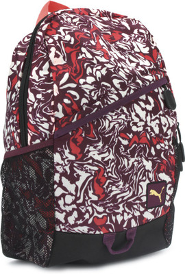 

Puma Special Backpack(White, Red, Purple), Potent purple;graphic