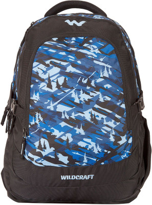 wildcraft backpack camo 4 orange