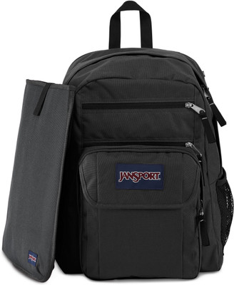 

JanSport Digital Student 38 L Laptop Backpack(Black), Black/forge grey