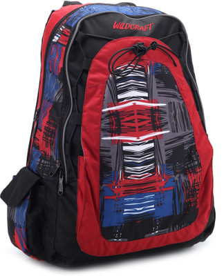 

Wildcraft Meteor Mix 25 L Laptop Backpack(Multicolor), Red