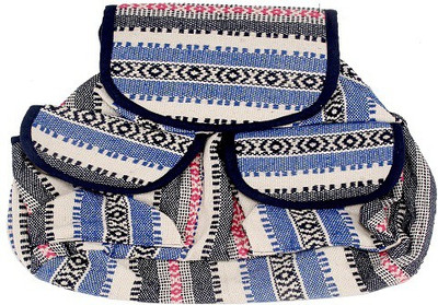 

Daffodils Aztec 3 L Backpack(Multicolor), Multicolour