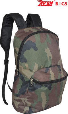 

Avon Avon Machopak Camo 15 Litres Casual 15 L Backpack(Khaki), Camouflage print
