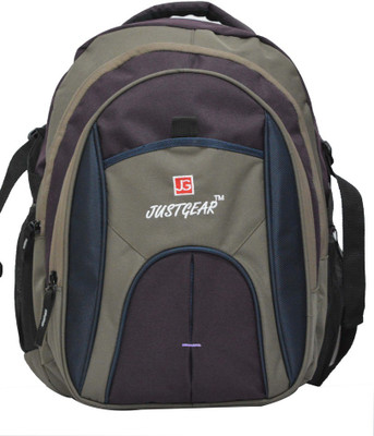 

JustGear JGB_023 36 L Backpack(Multicolor), Purple and grey