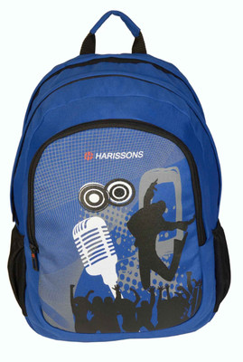 

Harissons Mike 33 L Free Size Backpack(Blue), Royal blue