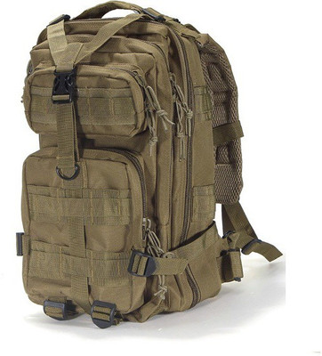 

Aeoss Travel Hiking Camping Army Military Sport Outdoor Free 3i n1 Whistle 30 L Backpack(Green), Mud