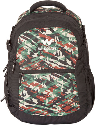

Wildcraft Camo 6 43 L Backpack(Black), Green