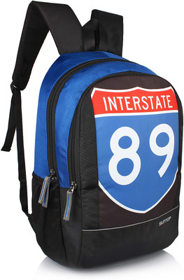 

Suntop Sportstar 20 L Backpack(Black, Blue)